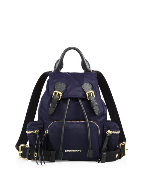 Burberry rucksack small nylon backpack